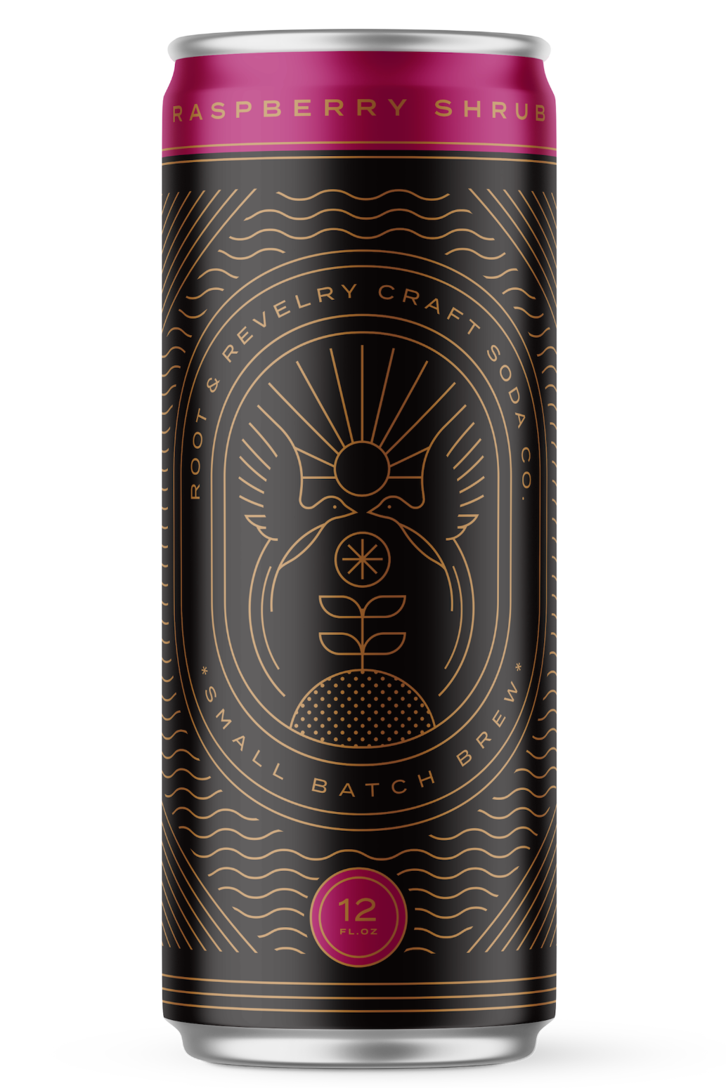 Square Root Soda Raspberry Raspberry Shrub – Root and Revelry Craft Soda